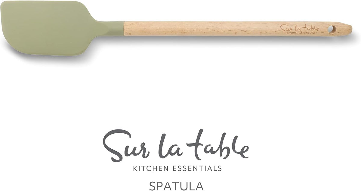 Sur La Table Kitchen Essential Mealcraft Silicone Spatula - Juniper Green