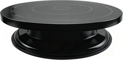 Cake Decorating Turntable 11 Inch Cake Turntable Anti-slip Rotating Cake Stand for Decorating(1pcs Pink)