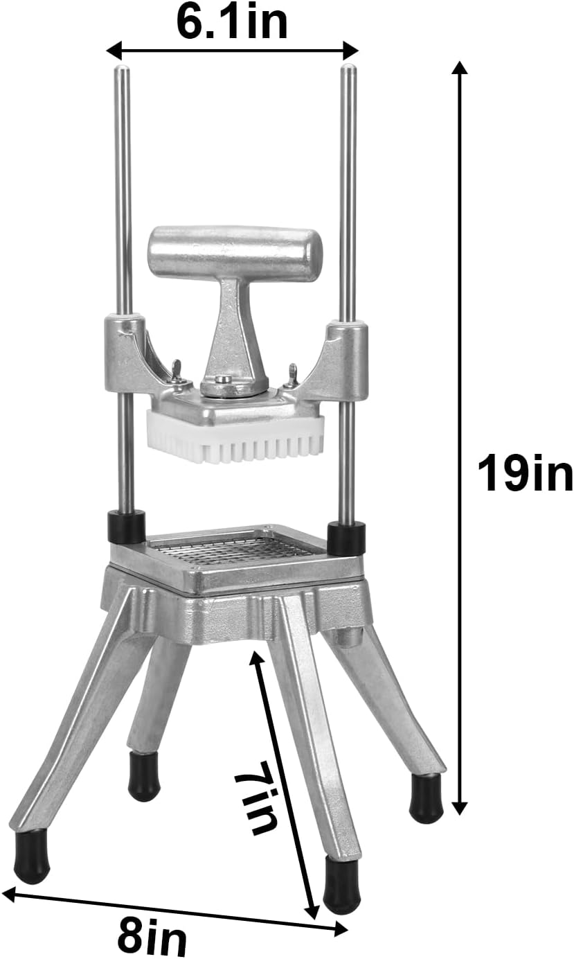 Commercial Tomato Slicer & Vegetable Chopper 1/4inch Food Slicer