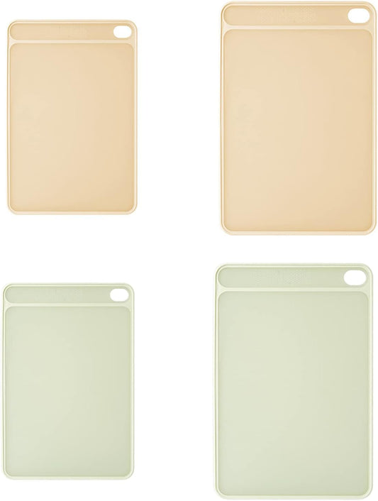 Non-Slip Large Chopping Board with Grinding Area Double-sided Cutting Boards Plastic Cutting Mat for Kitchen Cooking chopping mat for kitchen