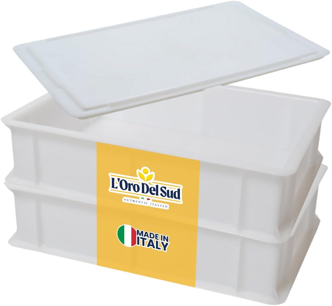 L'Oro Del Sud Home Refrigerator Size, Dough Proofing Tray (+ 1 Lid)