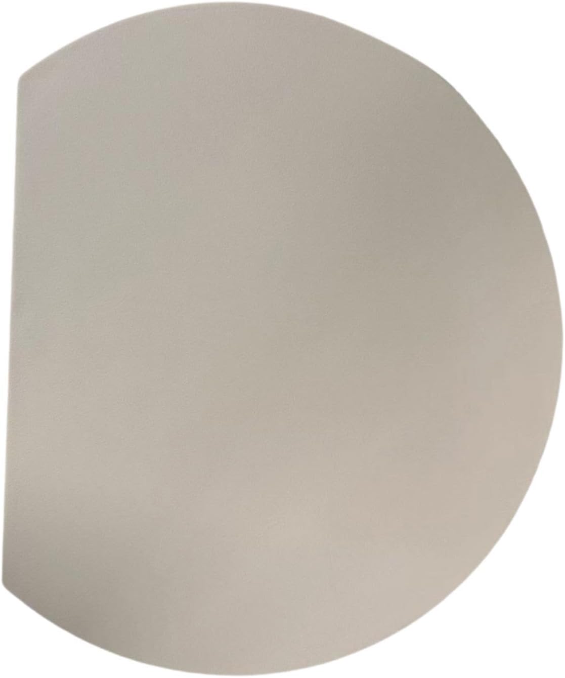 Cutting Mat, Non-Slip, Scratch-Resistant, D-Shaped, Flexible, Made of TPU, for The Kitchen, Black L