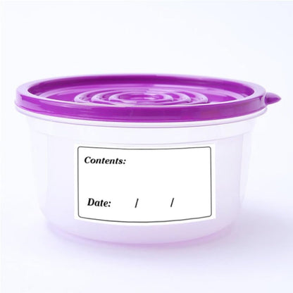 200pcs for Kitchen Leaves No Residue Removable Food Date Labels Food Storage Stickers Freezer Labels Food Storage Labels