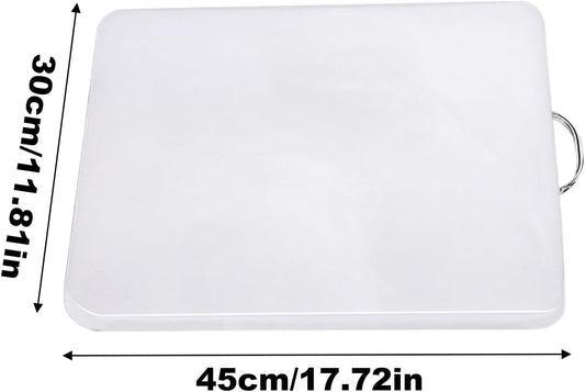 Cutting Board Mat, Non Slip Kitchen Tray, Food Grade Chopping Pad, 17.72 Inches Meat Cheese Pizza Fruit, Easy Clean Kitchenware, for Home Cooks, Apartment, Wedding, Cooking Prep