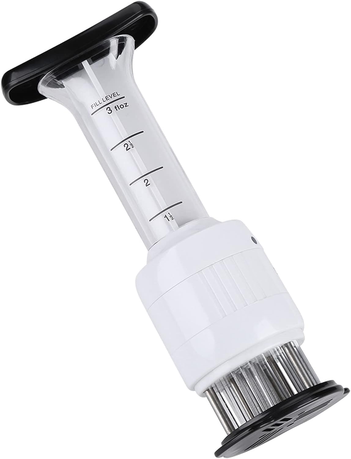 2-in-1 Marinade Injector & Meat Tenderizer with Stainless Needles
