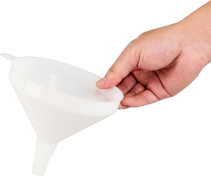 Restaurantware 8 oz White Plastic Funnel