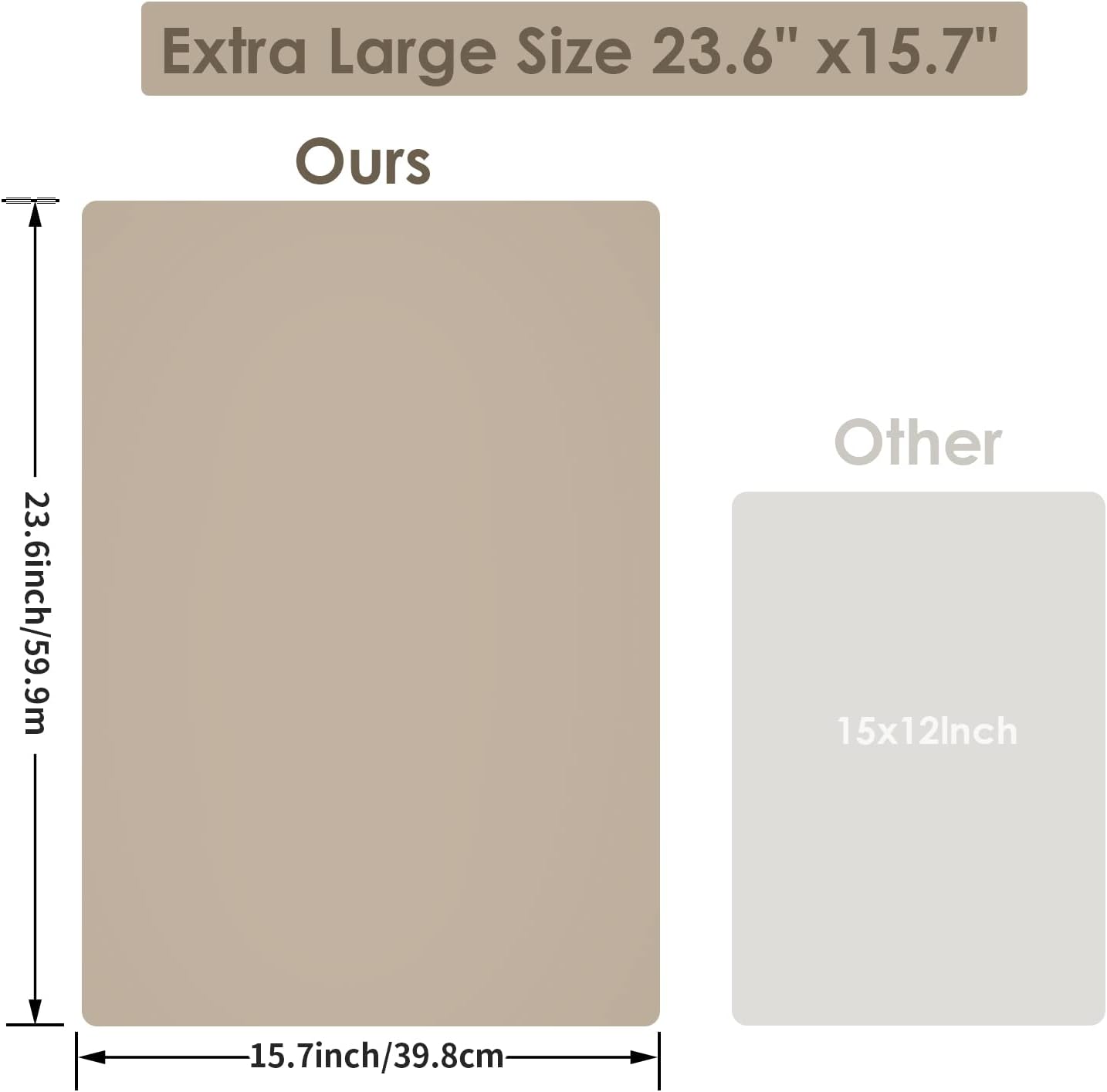 Extra Large Silicone Mats for Kitchen Counter, 27.6'' x 19.7'' Nonskid Silicone Placemats for Kids, Nonstick Purple Silicone Mat for Baking Crafts, Silicone Dab Mat Heat Resistant, 1Pack - Colors A