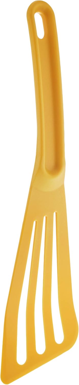 Mercer Culinary Hell's Tools Hi-Heat Slotted Spatula, 12 Inch x 3.5 Inch, Gray