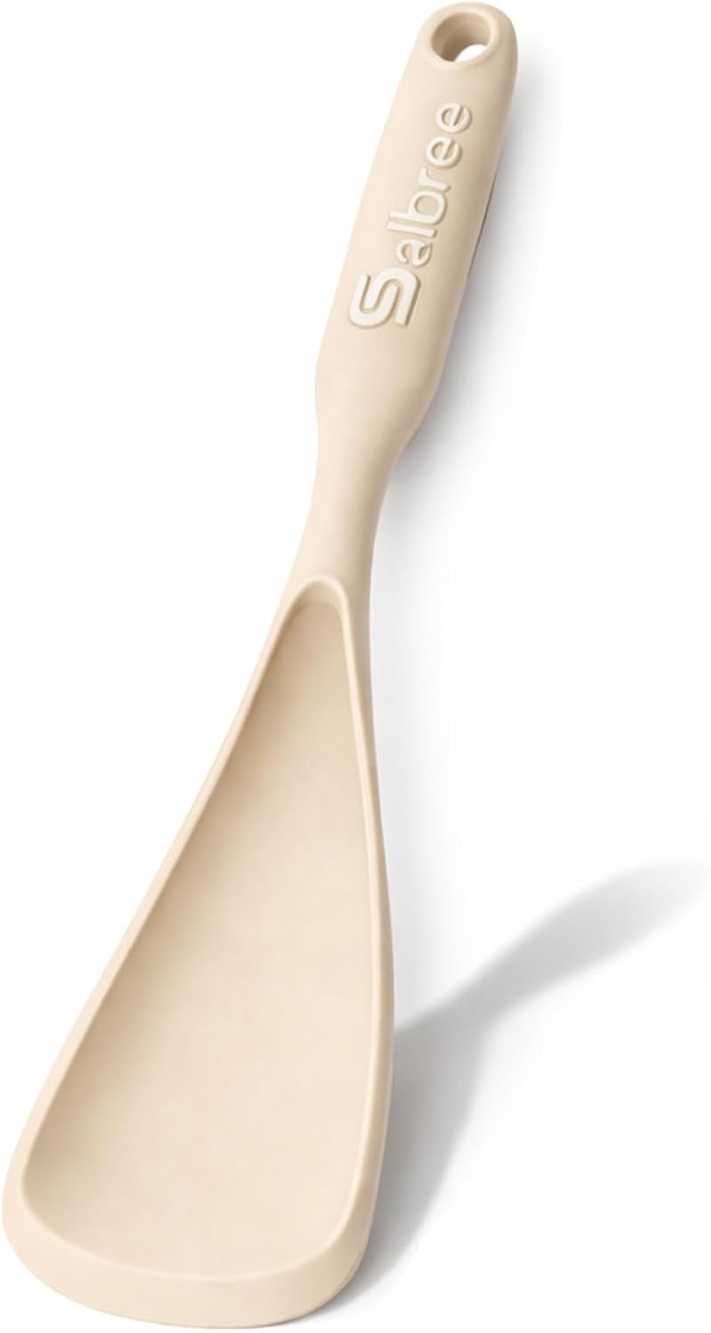 Salbree Seamless Silicone Spatula Spoon Multifunction Scoop Kitchen Spoon