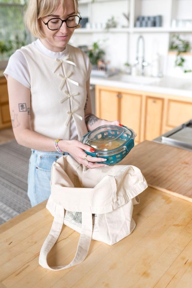 Ello DuraGlass Rounds Glass Food Storage Containers - Meal Prep Bowls with Silicone Sleeve and Airtight Lids, 3 Cup, Gray
