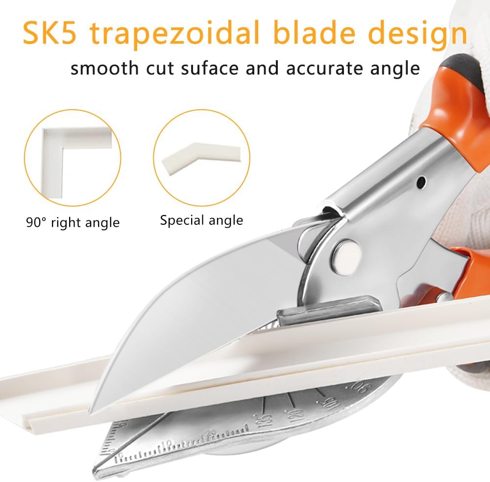 BELLOYON Multi Angle Miter Shear Cutter Quarter Round Cutter