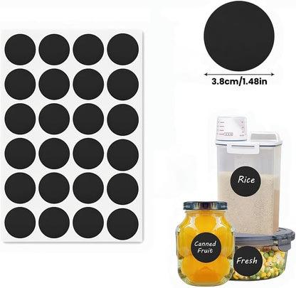 100-Pack Removable Freezer Labels, Waterproof Food Storage Stickers for Date & Contents Marking - Colors A