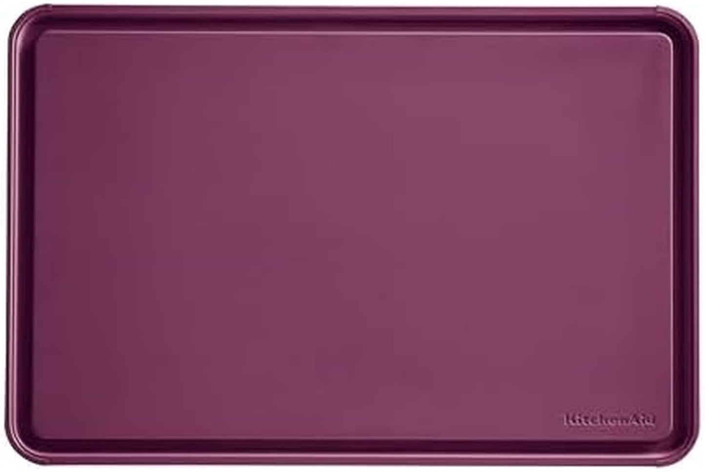 KitchenAid Classic Plastic Cutting Board with Perimeter Trench and Non Slip Edges, Dishwasher Safe, 12 inch x 18 inch, Gray