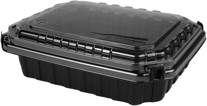 Ultra-Cold Freezer Containers, Frozen Meal Prep Storage with Lids | (-30°C/-22°F), Microwave & Freezer-Safe, Perfect for Frozen Meat, Seafood and Hot Meals, 10" x 8.2" x 3.7", 10 Packs