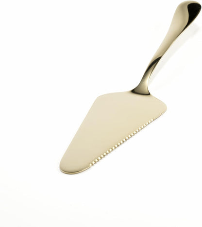Stainless Steel Pie Cake Server with Mirror Finished (steel)
