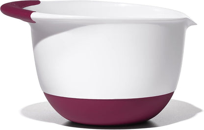 OXO Good Grips 3-Piece Plastic Mixing Bowl Set - Cadet Blue, Tower Gray, Jade, Small, Medium, Large