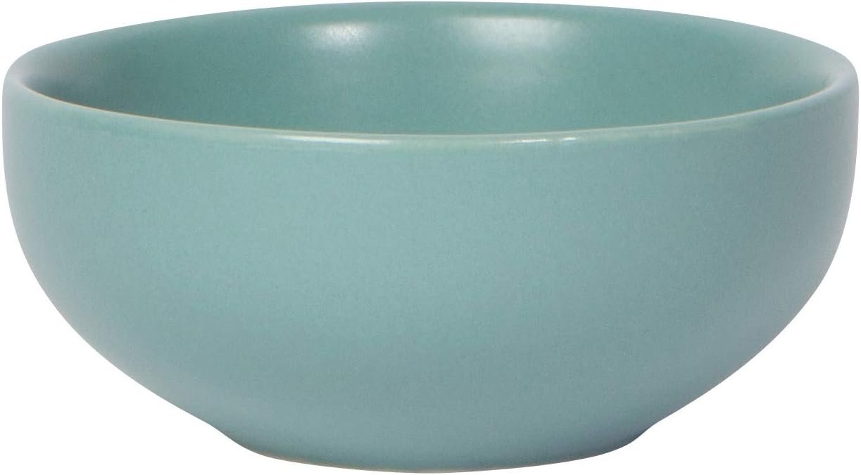 Now Designs Canyon Ceramic Pinch Bowl Set, Soy Sauce Dish, Set of 6, 2 oz