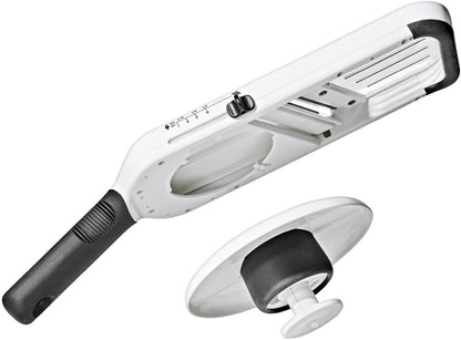 OXO Good Grips Precision Handheld Mandoline, Mandoline Slicer, Adjustable Thickness Vegetable Slicer for Everyday Prep
