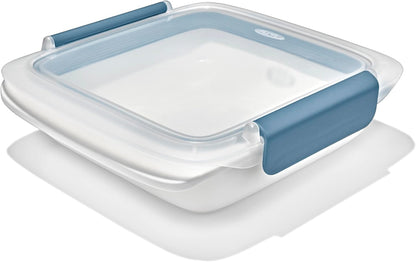 OXO Good Grips Prep & Go Snack & Dip Container, Snack Fuss-Free on the Move, Leakproof Reusable Small Meal Food Storage and Lid, Food Containers with Lids, Snack Organizer, 1.6 Cups/0.4 L