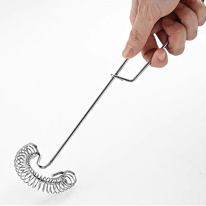KarDoL 2 Pack Stainless Steel Coil & Flat Whisks for Eggs, Sauces, Gravy