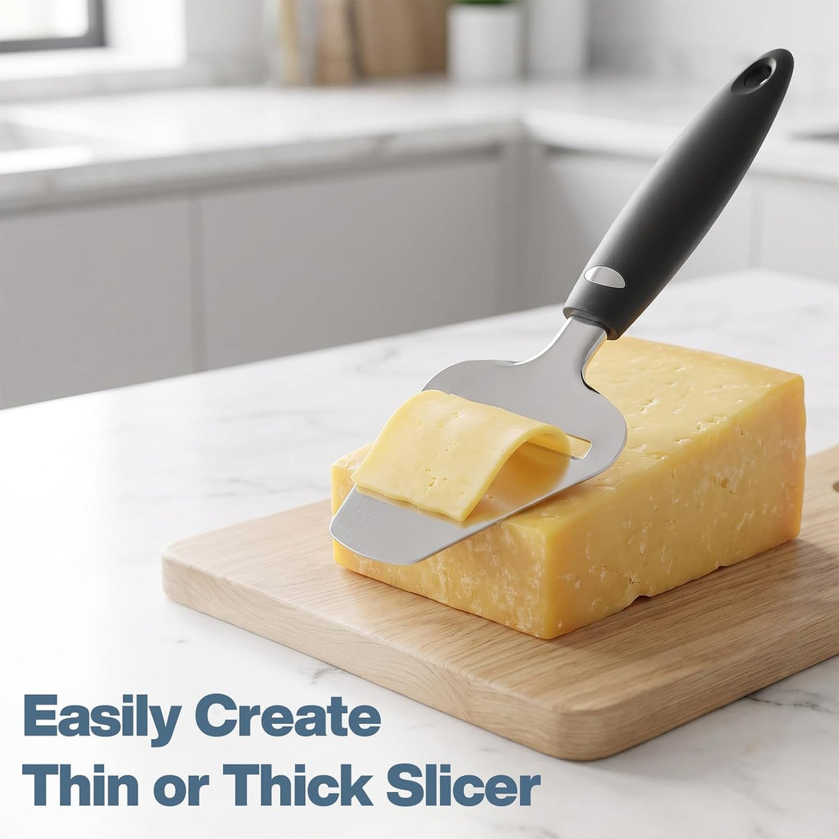 Cheese Cutters for Block Cheese, Handheld Cheese Slicers Plane