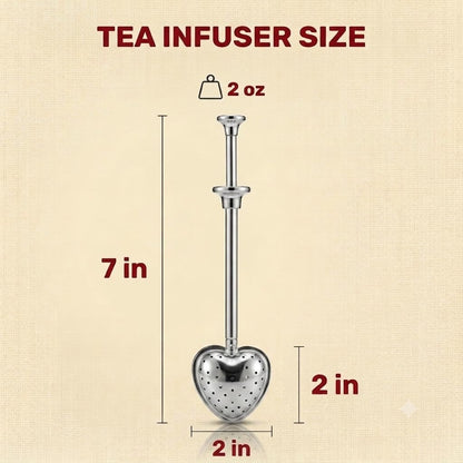 Tea Infuser Stick, 100% Stainless Steel 304, Loose Leaf Steeper