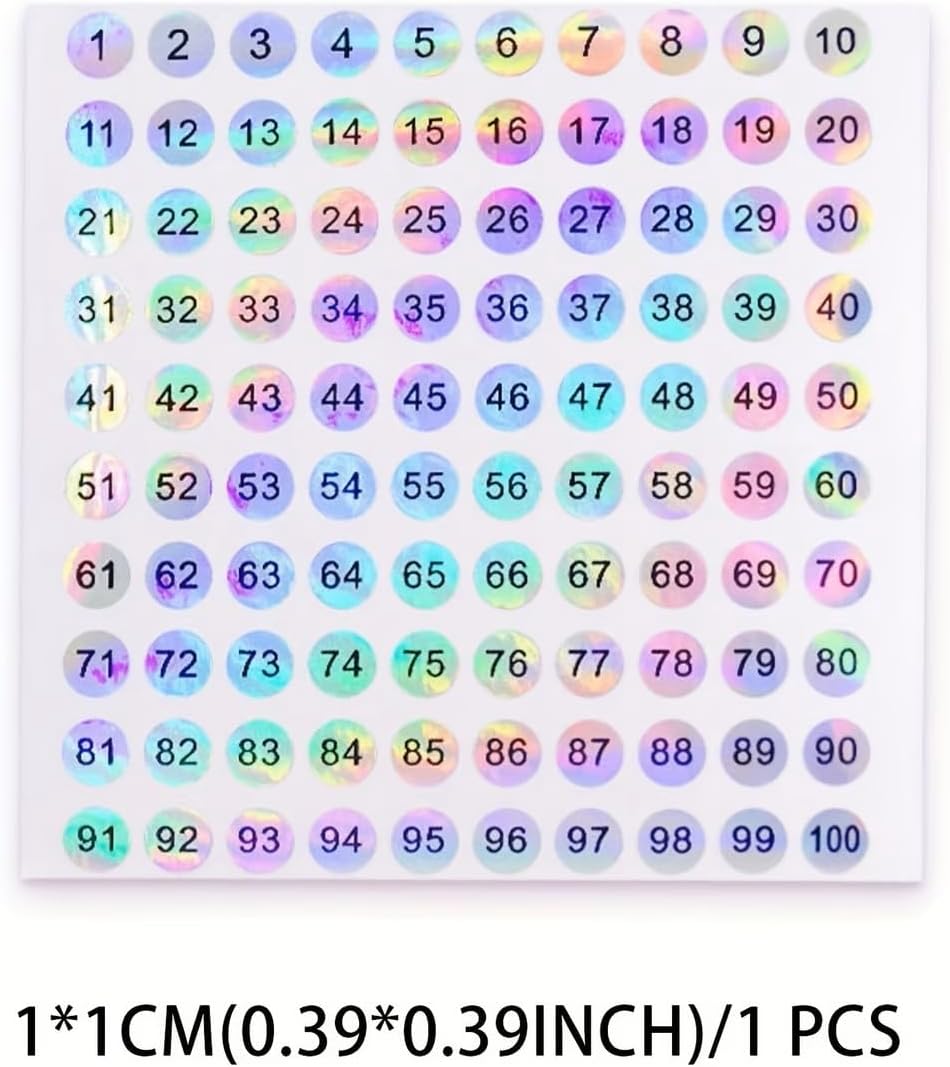 100-Pack Removable Freezer Labels, Waterproof Food Storage Stickers for Date & Contents Marking - Colors A