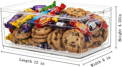 2 Pack Fruit Storage Containers for Fridge with Lid & Drain Basket | 3-in-1 Wash-Drain-Store – BPA-free clear containers keep berries/strawberries fresh, ready-to-eat in fridge.