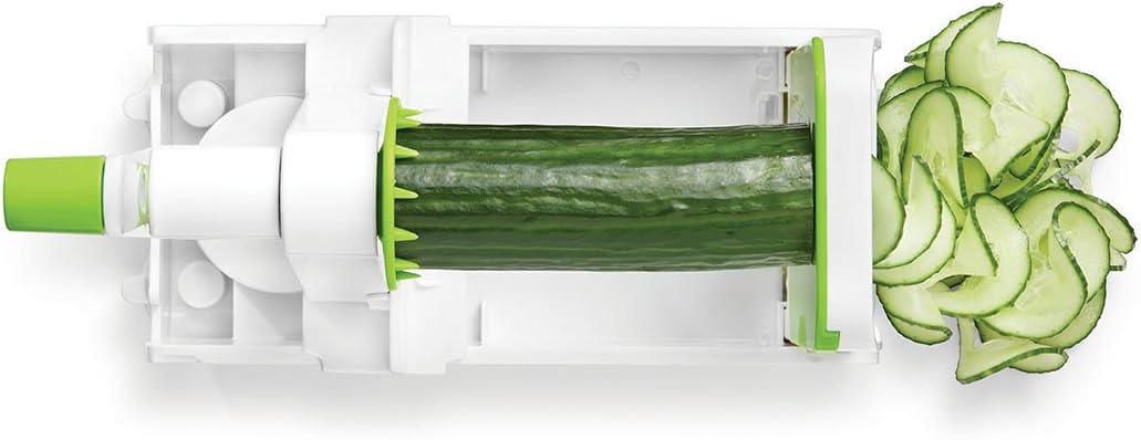 Starfrit Pro Foldable Spiralizer, 3 Blades, Veggie Noodles, Easy Storage