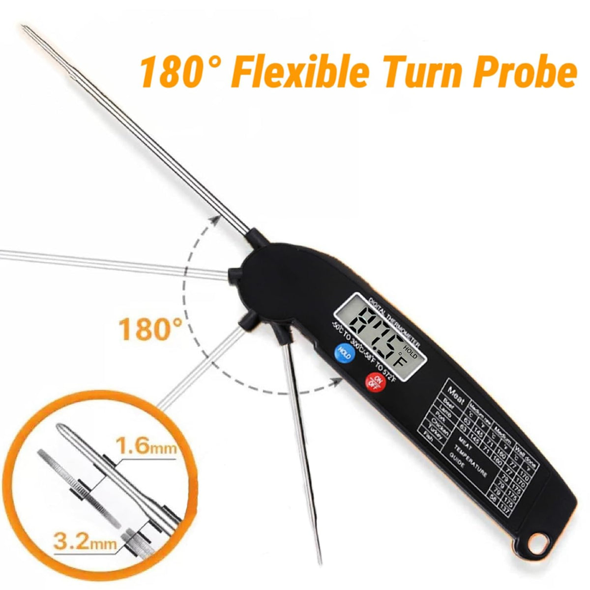 OnniOne Infrared Thermometer Temperature Gun for Cooking -58℉~1022℉