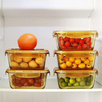DAS TRUST 10 Pack Glass Meal Prep Containers Meal Prep Bowls Food Storage Containers Glass Food Prep Containers with Lids Lunch Container for Adults Lunch Box Bento Boxes