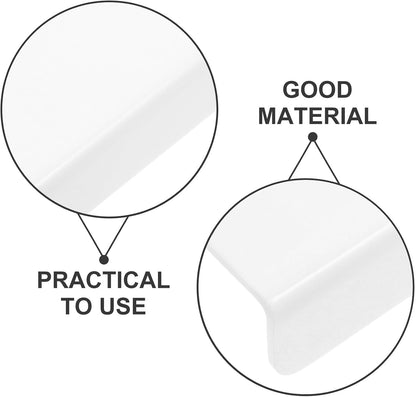 DOITOOL Acrylic Non-slip Cutting Board 16.7x12.8 Inch Oversized Kitchen Chopping Mat for Vegetables Fruits and Pastry Dough Rolling, White 3mm Thick Countertop Serving Platter