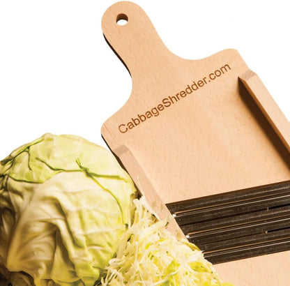 Wooden Cabbage Shredder, Vegetable Slicer