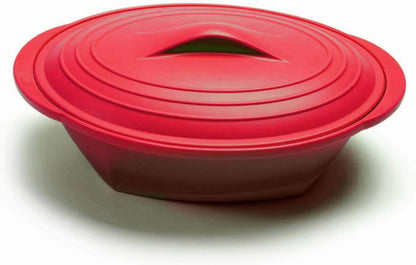 Norpro, Red Silicone Steamer with Insert, 32 oz