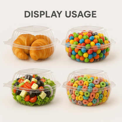 3 Compartment Food Containers with Lids, 25 Pack, 38 Oz Take Out Containers, Reusable Meal Prep Containers, Microwave Safe Lunch Boxes, Food Storage Containers for Catering, Restaurant & To Go Meals