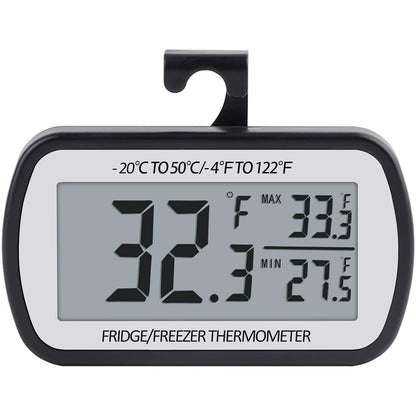 AEVETE Refrigerator Thermometer Digital Fridge Freezer Thermometer
