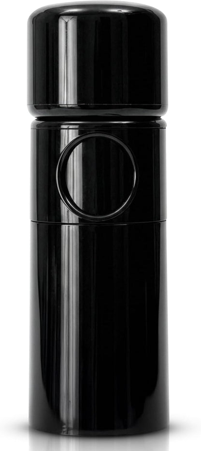 MAGNUM PEPPER GRINDER, Unicorn by TRE SPADE,Premium Manual Pepper Grinder with Steel Burrs, Adjustable Coarseness, High-Capacity Output, ABS Plastic, 6 Inch Small Size, Made in Italy
