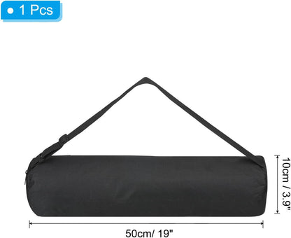 PATIKIL 32x4x4 Inch Grill Storage Tool Bag, Grilling Tools BBQ Bag for Grill Utensil Storage 600D Oxford Foldable Tripod Carry Bag with Adjustable Shoulder Strap for Outdoor Camping