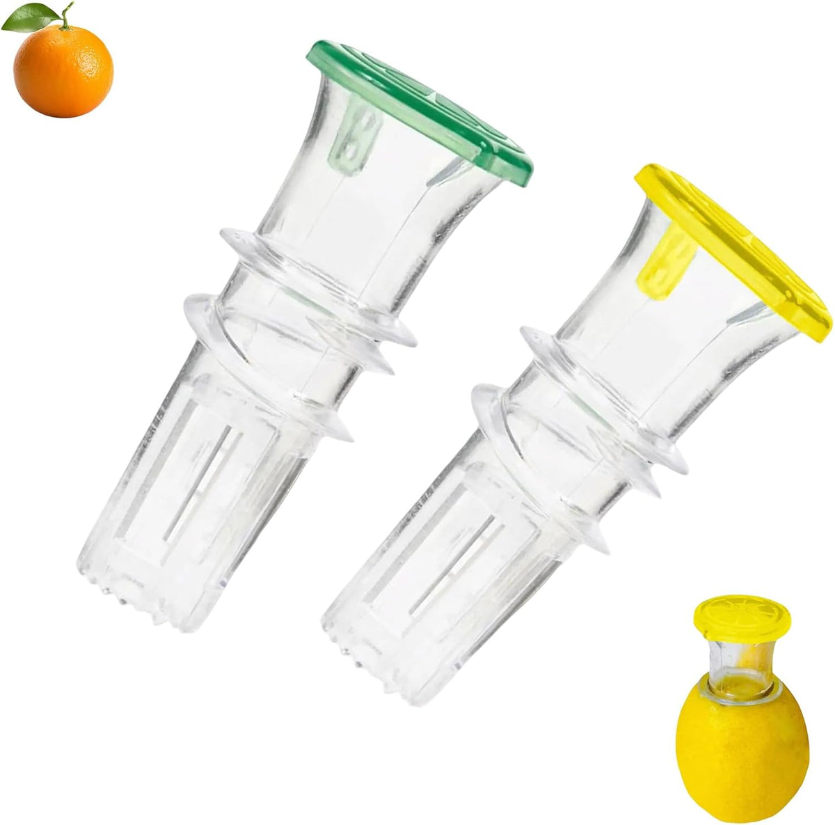2026 NEW Lemon Squeezer 2-Pack, Manual Citrus Juicer with Screw Top