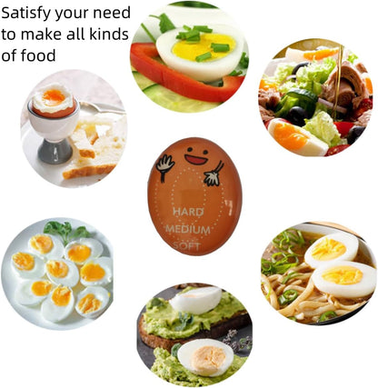 Egg Timer for Perfectly Boiled Eggs - Color Changing Indicator for Soft to Hard Boiled Eggs-2 Pieces