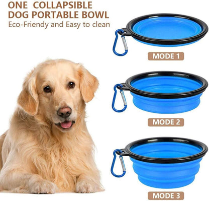 TIOVERY Upgraded Dog Food Storage Container Small, Cat Food Container Airtight, Pet Food Container Dispenser with Pour Spout, Measuring Cup and 4 Seal Buckles for Dogs, Cats, Birds (Blue)