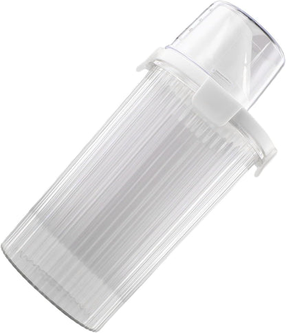 Food Cereal Storage Container With Pour Spout And Measuring Cup, Airtight Plastic Rice Dispenser For Pantry, Grains(Small+Medium+Large)