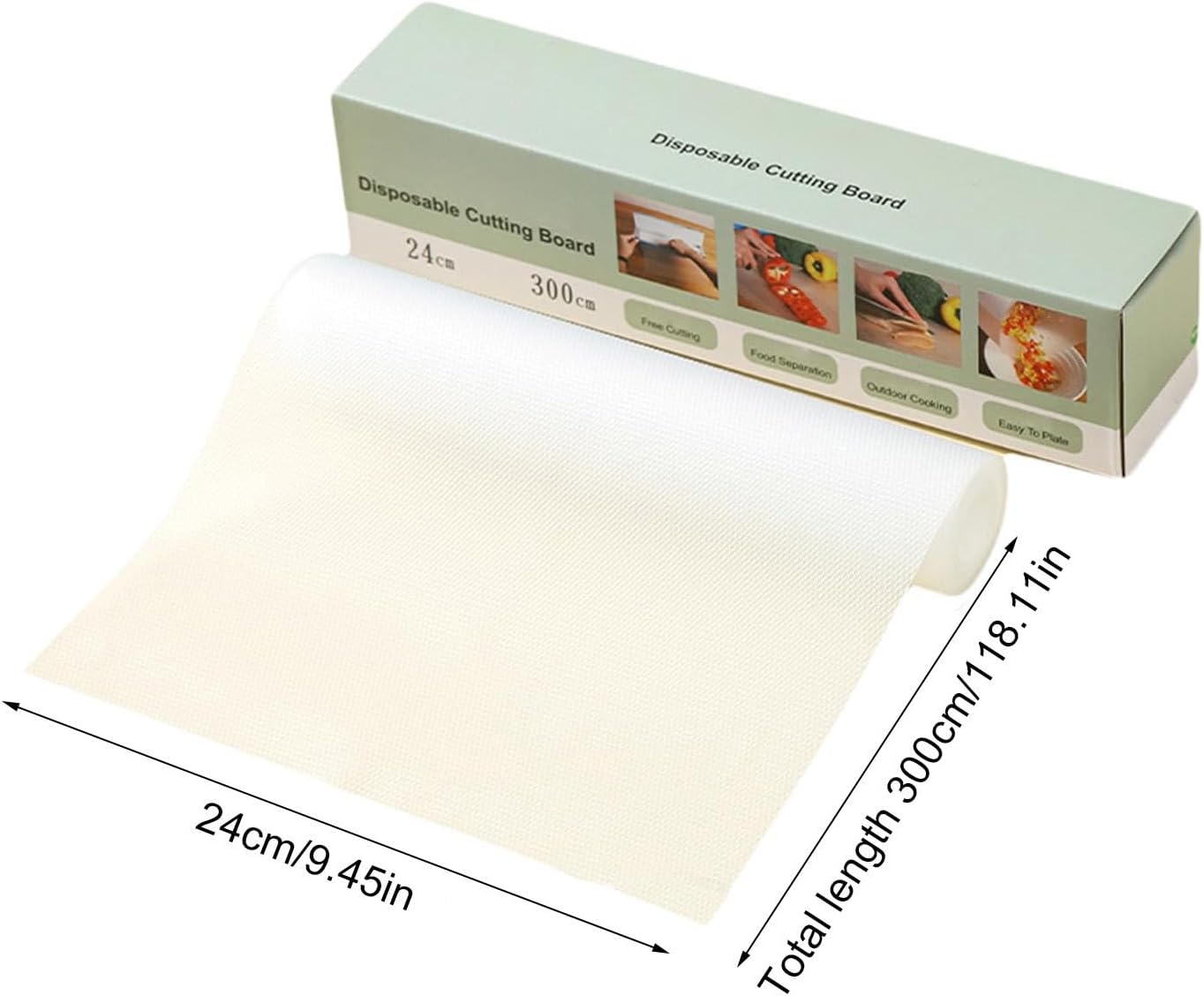 Kitchen Cutting Mats - Non-Slip Cutting Board Mats, Bpa frree Cutting Mat Sheets | Waterproof Kitchen Cutting Mats Large Sheets, Disposablee Cutting Board Mat for Outdoor Kitchen Camping Bbq Travel
