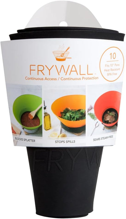 Frywall 10 (Medium) - Red - Splatter Guard, as Seen on Shark Tank