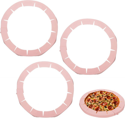 METALLIXITY Adjustable Silicone Pie Crust Shields Yellow