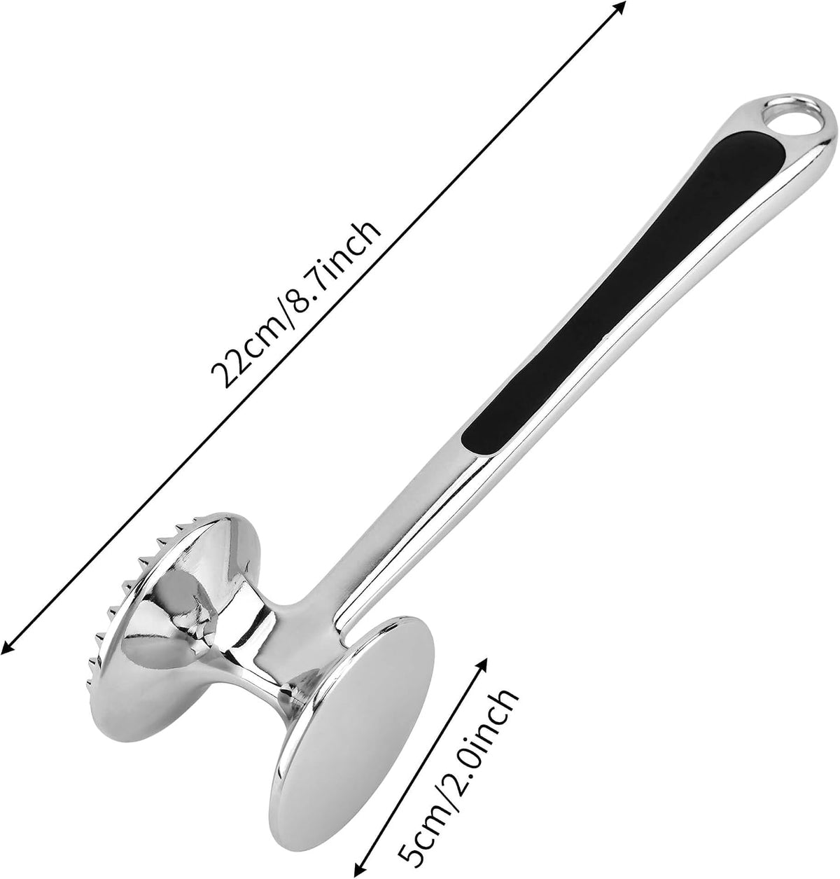 Aliglow Meat Tenderizer Hammer Tool Pounder For Tenderizing Beef Poultry