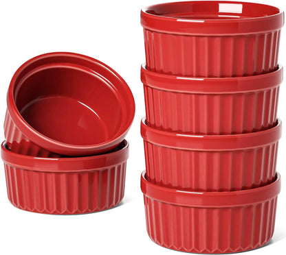LE TAUCI Sauce Cups 2 OZ, Set of 6, White