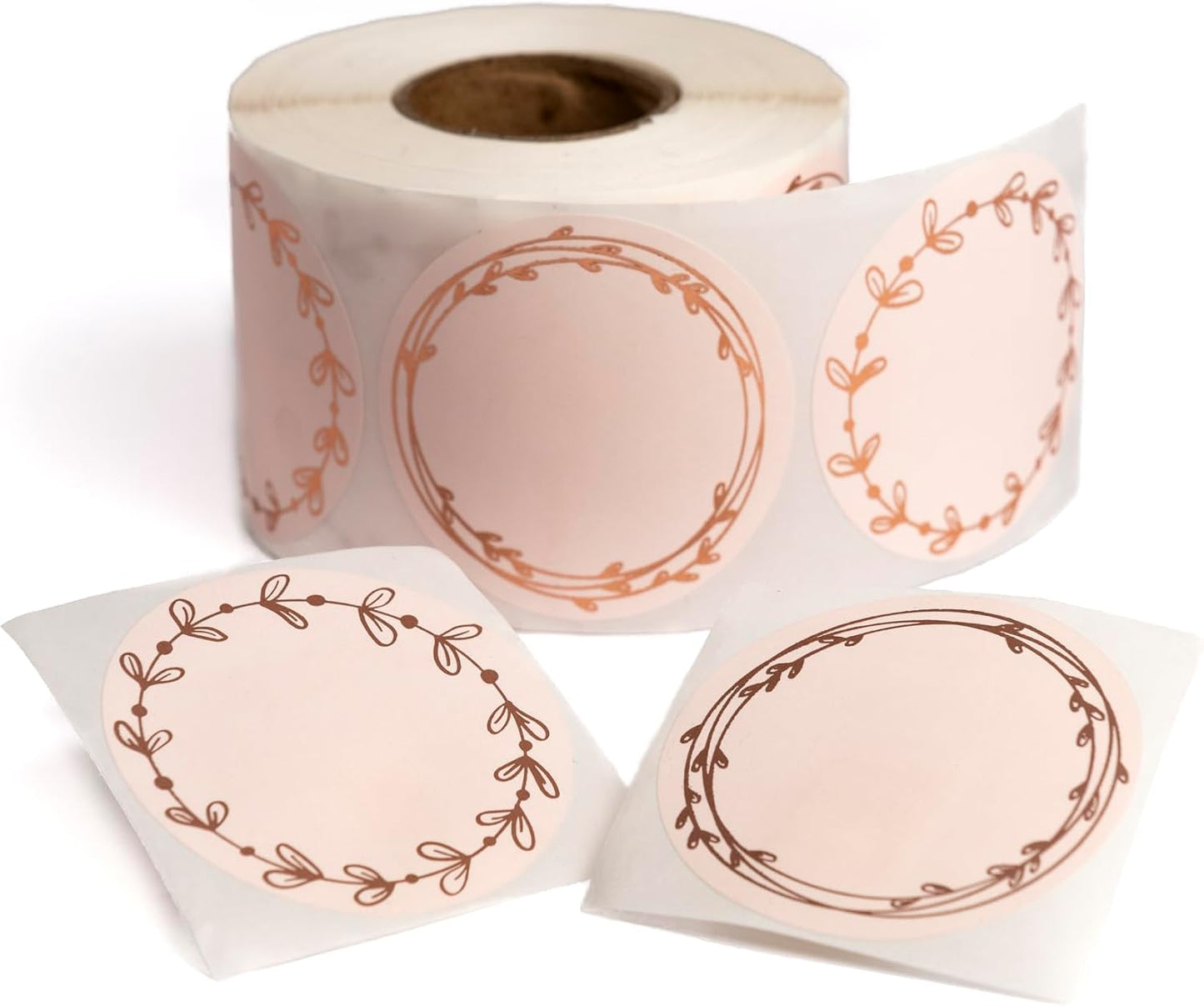MONEST Waterproof Label Stickers for Jars and Lids, Pantry, Mason Jar, Canning, Spice, Bottle Labels (Red Tulip 2"x3")