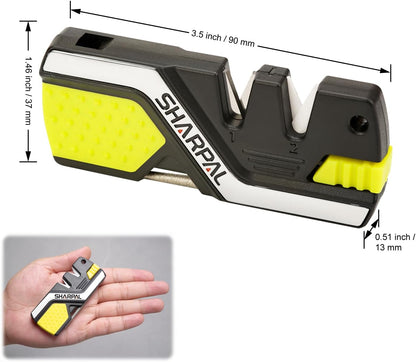 SHARPAL 101N 6-in-1 Pocket Knife Sharpener & Survival Tool