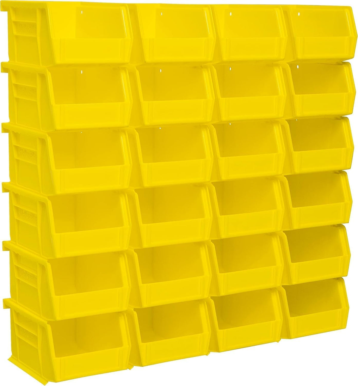 Akro-Mils 30210 AkroBins Plastic Storage Bins, 5"x4"x3", Clear, 24-Pack